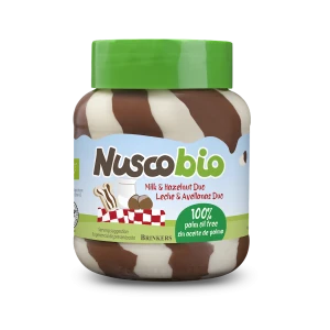 KREM DUO ORZECHOWO - KAKAOWO - MLECZNY BIO 400 g - NUSCOBIO