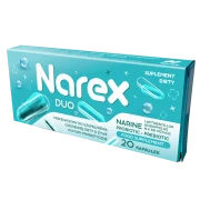 PROBIOTYK NARINE DUO 20 KAPSUŁEK - NAREX