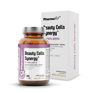 KAPSUŁKI NA PIĘKNY WYGLĄD (BEAUTY CELLS SYNERGY) BEZGLUTENOWE 60 szt. - PHARMOVIT (CLEAN LABEL)