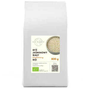 RYŻ JAŚMINOWY BIAŁY BEZGLUTENOWY BIO 800 g - THE PLANET