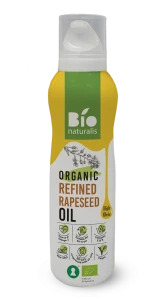 OLEJ RZEPAKOWY (SPRAY) TŁOCZONY NA ZIMNO OMEGA-3 BIO 200 ml - EKKO (BIONATURALIS)