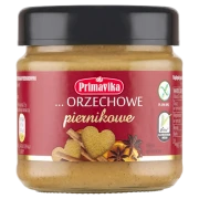 PASTA ORZECHOWA PIERNIKOWA BEZGLUTENOWA 185 g - PRIMAVIKA