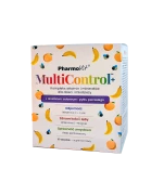 MULTIWITAMINA (MULTICONTROL) DLA DZIECI I MŁODZIEŻY BEZGLUTENOWA 30 SASZETEK - PHARMOVIT