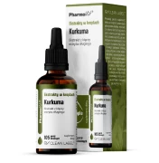 EKSTRAKTY W KROPLACH KURKUMA BEZGLUTENOWE 30 ml - PHARMOVIT (CLEAN LABEL)