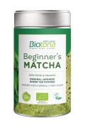 HERBATA ZIELONA MATCHA JAPOŃSKA BEGINNERS BIO 80 g - BIOTONA