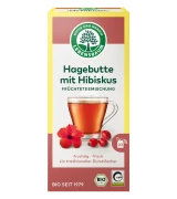 HERBATKA DZIKA RÓŻA Z HIBISKUSEM BIO (20 x 2,5 g) 50 g - LEBENSBAUM