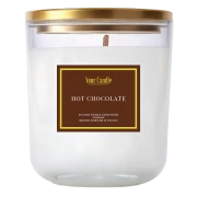 ŚWIECA SOJOWA ZAPACHOWA HOT CHOCOLATE 180 ml - YOUR CANDLE