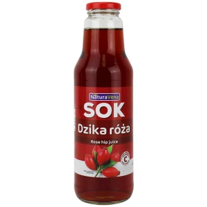 SOK Z DZIKIEJ RÓŻY 750 ml - NATURAVENA
