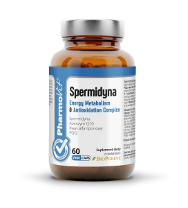 SPERMIDYNA ENERGY METABOLISM & ANTIOXIDATION COMPLEX 60 KAPSUŁEK - PHARMOVIT (CLEAN LABEL)