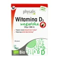 WITAMINA D3 VEGAN BIO 50 mcg (2000 j.m) 80 TABLETEK - PHYSALIS