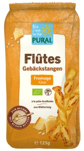 PALUSZKI Z CIASTA FRANCUSKIEGO Z SEREM BIO 125 g - PURAL