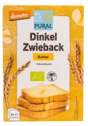 SUCHARKI ORKISZOWE MAŚLANE BIO 200 g - PURAL