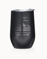 KUBEK TERMICZNY Z POKRYWKĄ EXTRA FLY 420 ml - CHIC-MIC