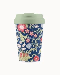 KUBEK PODRÓŻNY KWIATY 350 ml - CHIC-MIC