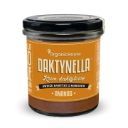 KREM KOKOS - DAKTYLE MEDJOOL - ANANAS BEZGLUTENOWY BIO 280 g - ORGANICHOUSE (DAKTYNELLA)