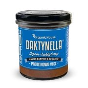 KREM PROTEINOWY KOKOS - DAKTYLE MEDJOOL BEZGLUTENOWY BIO 280 g - ORGANICHOUSE (DAKTYNELLA)