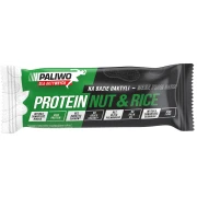 BATON PROTEINOWY ORZECHOWY Z BIAŁKIEM RYŻOWYM 50 g - PALIWO DLA AKTYWNYCH