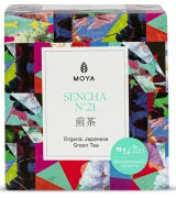 HERBATA ZIELONA SENCHA JAPOŃSKA BIO (15 x 1,5 g) 22,5 g - MOYA MATCHA