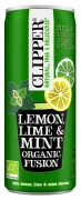 NAPÓJ OWOCOWY O SMAKU CYTRYNA - LIMONKA - MIĘTA BIO 250 ml - CLIPPER