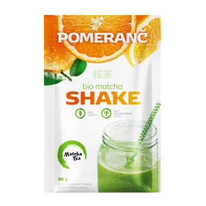SHAKE Z MATCHĄ I POMARAŃCZĄ BEZGLUTENOWY BIO 30 g - AMYLON