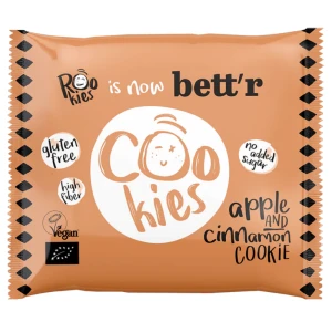 CIASTKO Z JABŁKIEM I CYNAMONEM BEZ DODATKU CUKRÓW BEZGLUTENOWE BIO 40 g - BETT'R