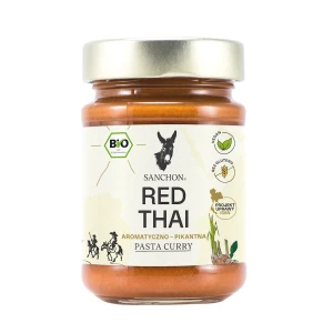 PASTA CURRY RED THAI BEZGLUTENOWA BIO 190 g -  SANCHON