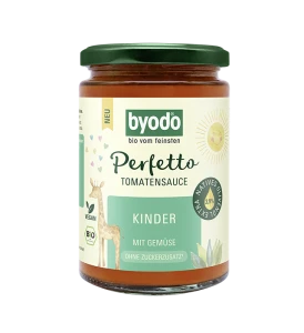 SOS POMIDOROWY Z WARZYWAMI DLA DZIECI BIO 340 ml - BYODO