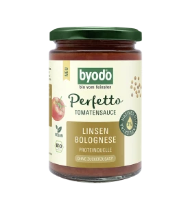 SOS POMIDOROWY BOLOŃSKI Z SOCZEWICĄ BIO 340 ml - BYODO
