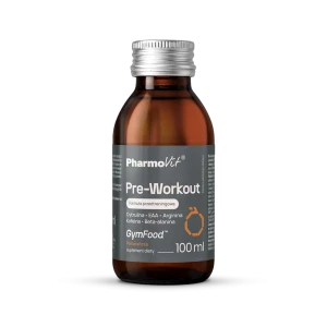 SHOT PRE-WORKOUT POMARAŃCZOWY 100 ml - PHARMOVIT (GYM FOOD)