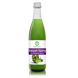 SOK Z KARCZOCHA KISZONEGO BEZGLUTENOWY BIO 500 ml - BIOFOOD
