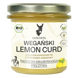 KREM CYTRYNOWY LEMON CURD BEZGLUTENOWY BIO 160 g - SANCHON