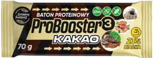 BATON PROTEINOWY KAKAOWY PROBOOSTER BEZGLUTENOWY 70 g - ZMIANY ZMIANY