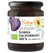 POWIDŁA ŚLIWKOWE BEZ DODATKU CUKRÓW BIO 340 g - BATOM