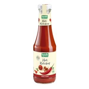 KETCHUP PIKANTNY BEZGLUTENOWY BIO 500 ml - BYODO