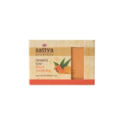 OKAZJA MYDŁO W KOSTCE DO CIAŁA KURKUMA 125 g - SATTVA (AYURVEDA)