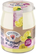 OKAZJA JOGURT CYTRYNOWY Z MLEKA SIENNEGO BEZ LAKTOZY BEZGLUTENOWY BIO 150 g (SŁOIK) - STERZING-VIPITENO