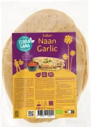 OKAZJA CHLEB NAAN CZOSNKOWY BIO 240 g - TERRASANA