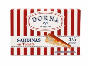 SARDYNKI W SOSIE POMIDOROWYM DORNA 120G
