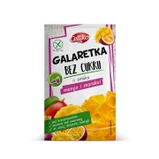 OKAZJA GALARETKA BEZ CUKRU O SMAKU MANGO - MARAKUJA BEZGLUTENOWA 14 g - CELIKO