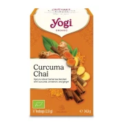 HERBATKA ZŁOTY CHAI Z KURKUMĄ (CURCUMA CHAI) BIO (17 x 2 g) 34 g - YOGI