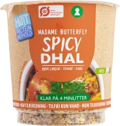 DANIE BŁYSKAWICZNE PROTEINOWE DAL PIKANTNY BIO 60 g - MADAME BUTTERFLY
