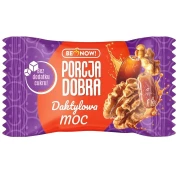OKAZJA PRZEKĄSKA DAKTYLOWO - ORZECHOWA Z KAROBEM BEZ DODATKU CUKRÓW 20 g - PORCJA DOBRA