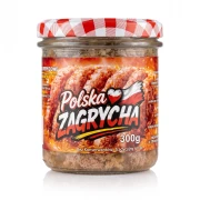 POLSKA ZAGRYCHA KONSERWA WIEPRZOWA 300G BEZ KONSERWANTÓW SŁOIK