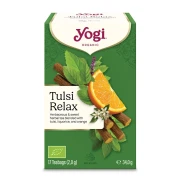 HERBATKA AJURWEDYJSKA TULSI RELAX BIO (17 x 2 g) 34 g - YOGI