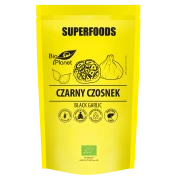 CZARNY CZOSNEK BEZGLUTENOWY BIO 70 g - BIO PLANET SUPERFOODS