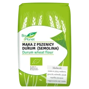 MĄKA Z PSZENICY DURUM (SEMOLINA) BIO 500 g - BIO PLANET