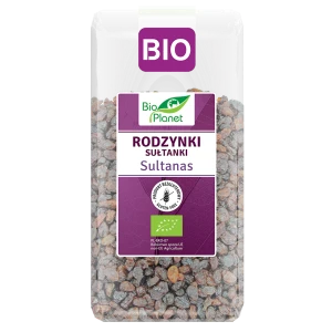 RODZYNKI SUŁTANKI BEZGLUTENOWE BIO 400 g - BIO PLANET