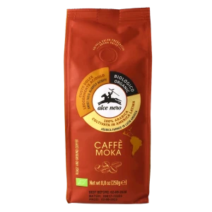KAWA MIELONA ARABICA 100 % MOKA GÓRSKA BIO 250 g - ALCE NERO
