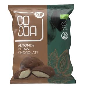 MIGDAŁY W CZEKOLADZIE SUROWEJ BIO 70 g - COCOA