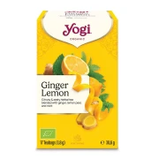 HERBATKA IMBIROWO - CYTRYNOWA (GINGER LEMON) BIO (17 x 1,8 g) 30,6 g - YOGI TEA